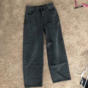 over sized jeans